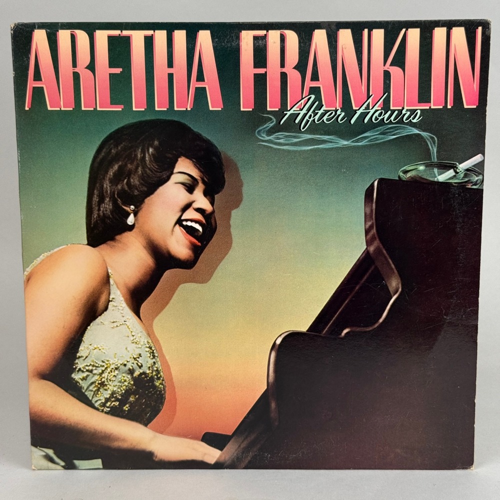 Aretha Franklin After Hours Vinyl Record C 40708 Columbia 1987 PROMO - NEAR MINT